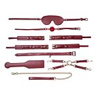 RED PASSION 8 Piece Vegan Leather Kit