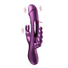TRILUX App-Controlled Kinky Finger Rabbit Vibrator with Anal Beads