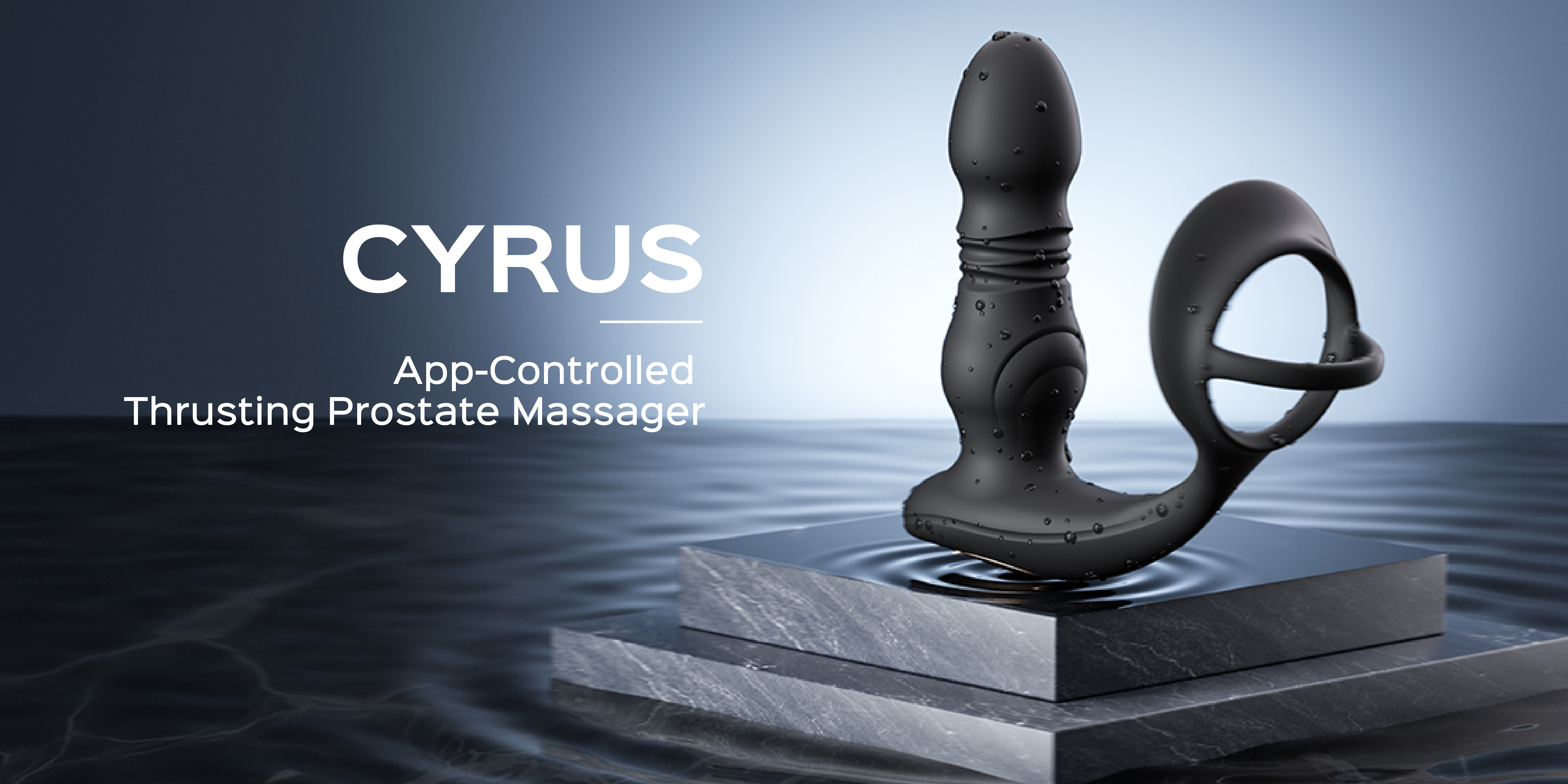 CYRUS- thrusting prostate massager