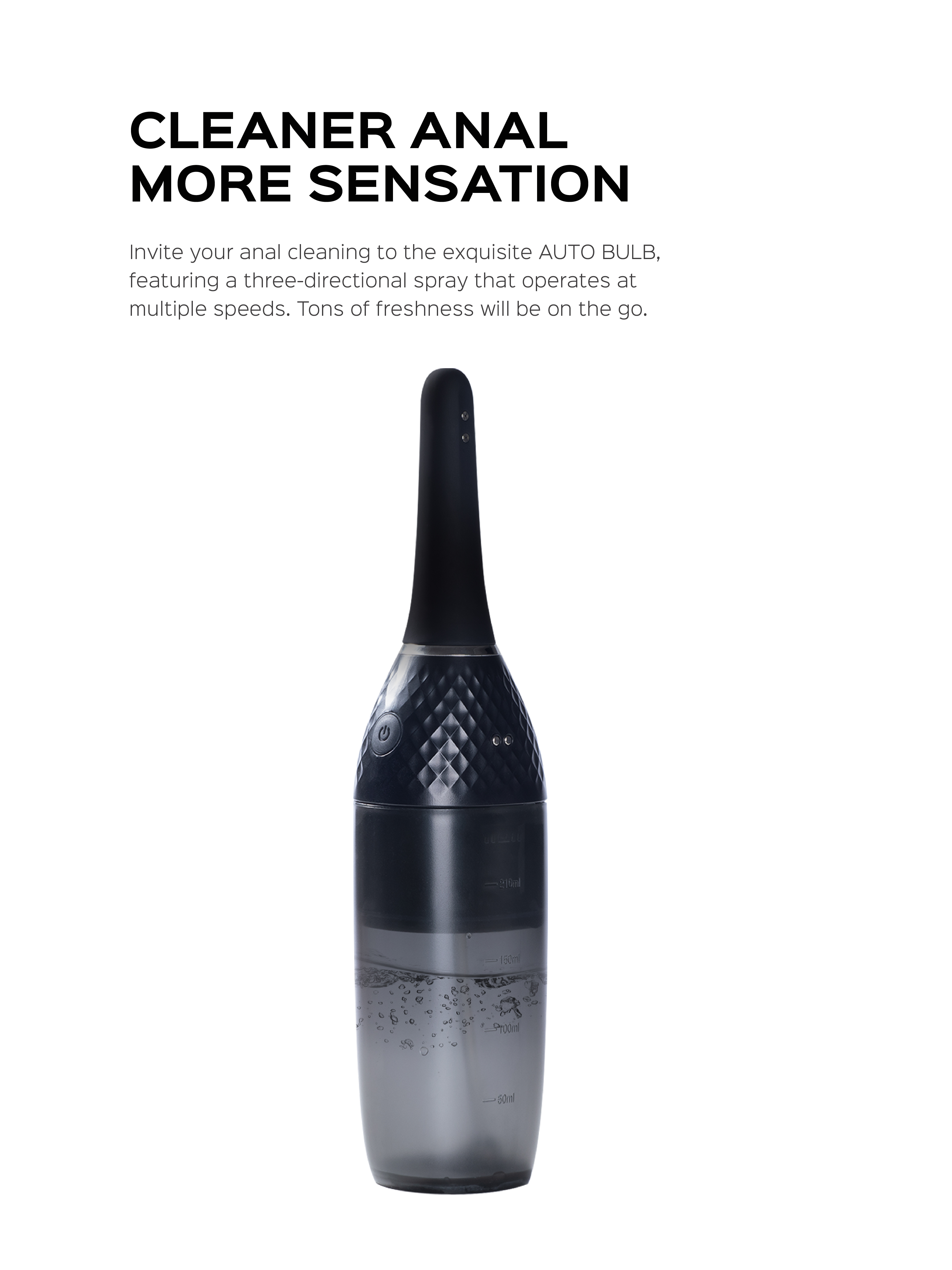 Auto bulb- anal cheaner