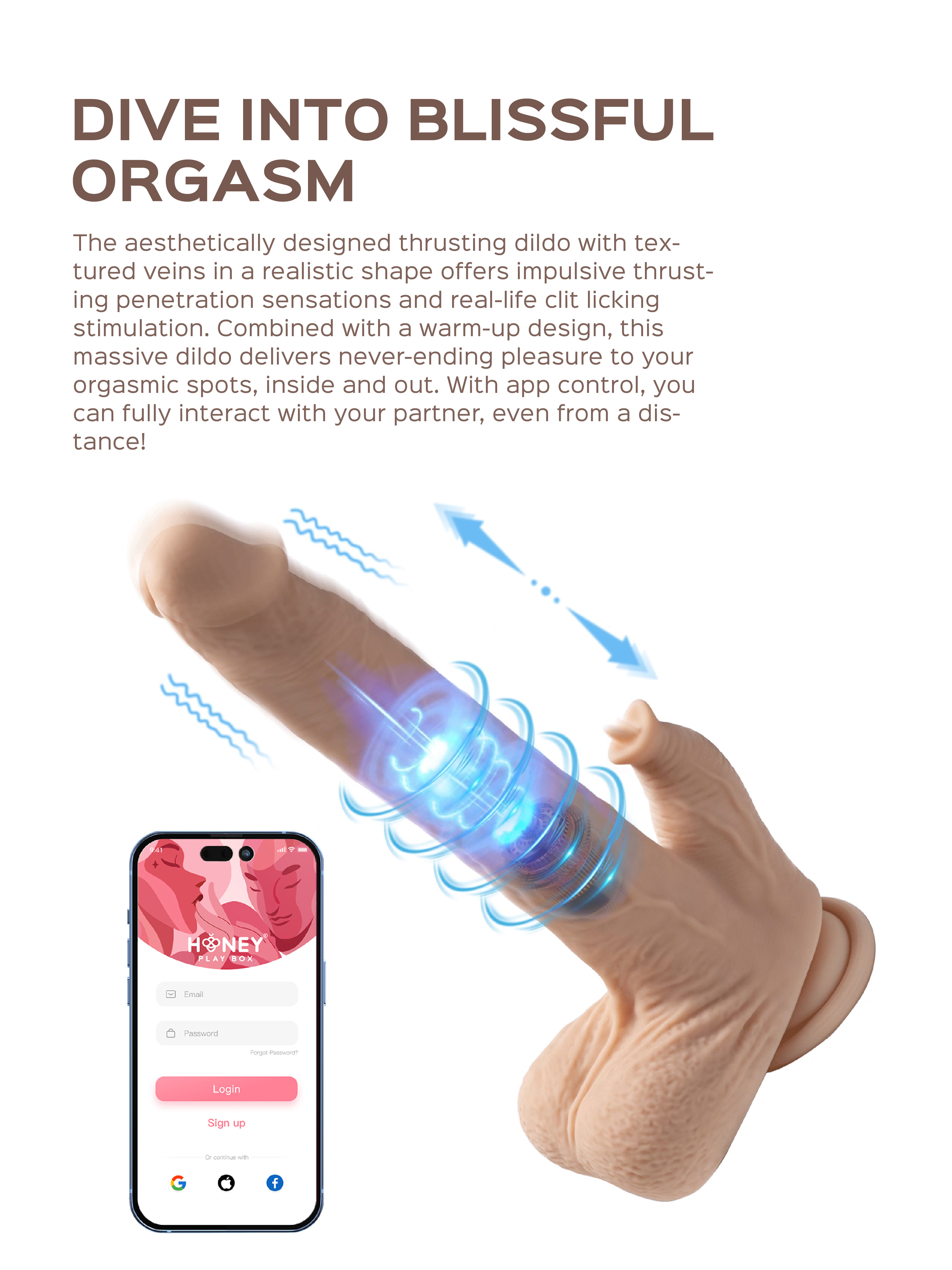 Colter-best thrusting dildo