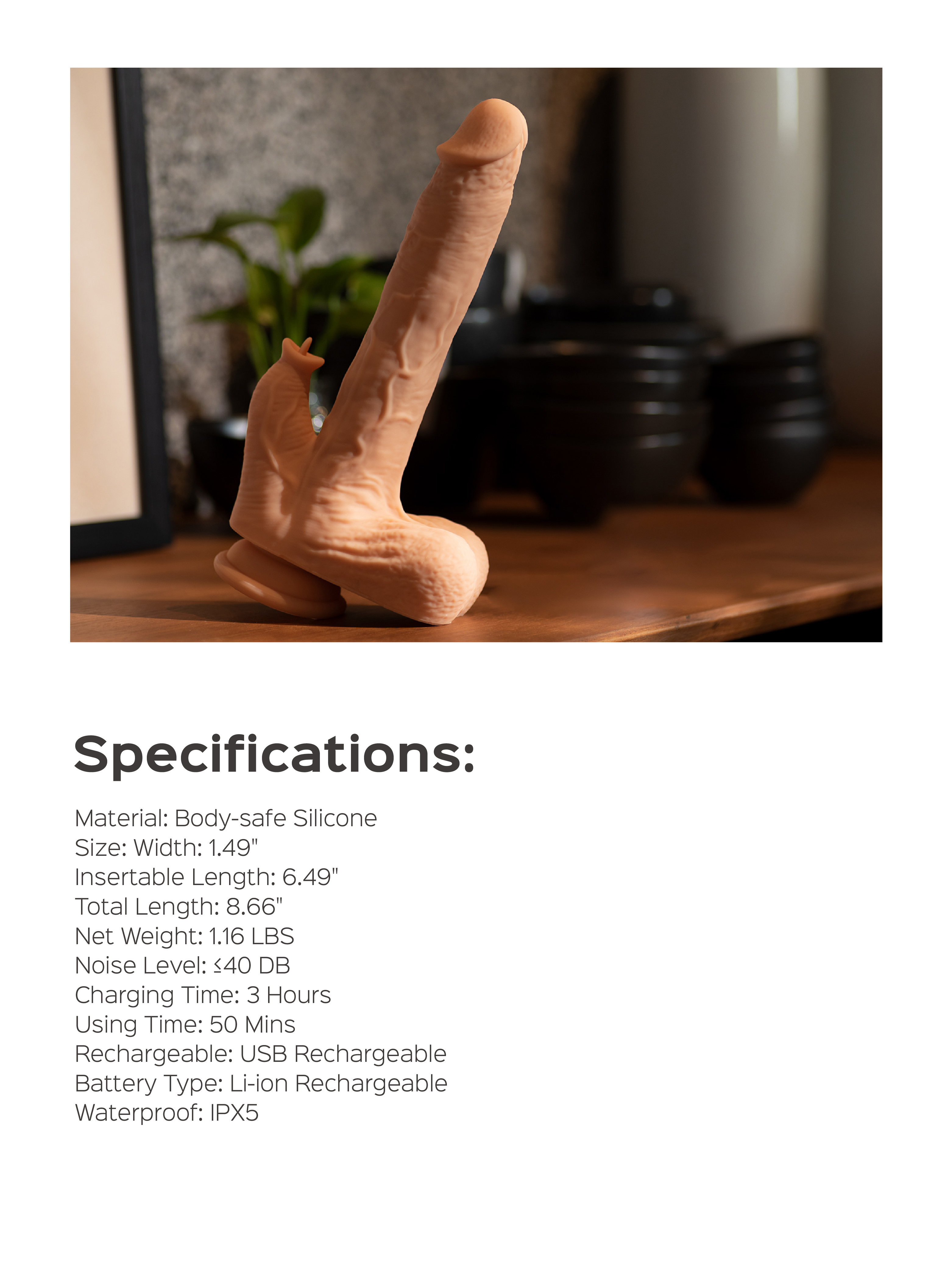 Colter-best vibrating dildo