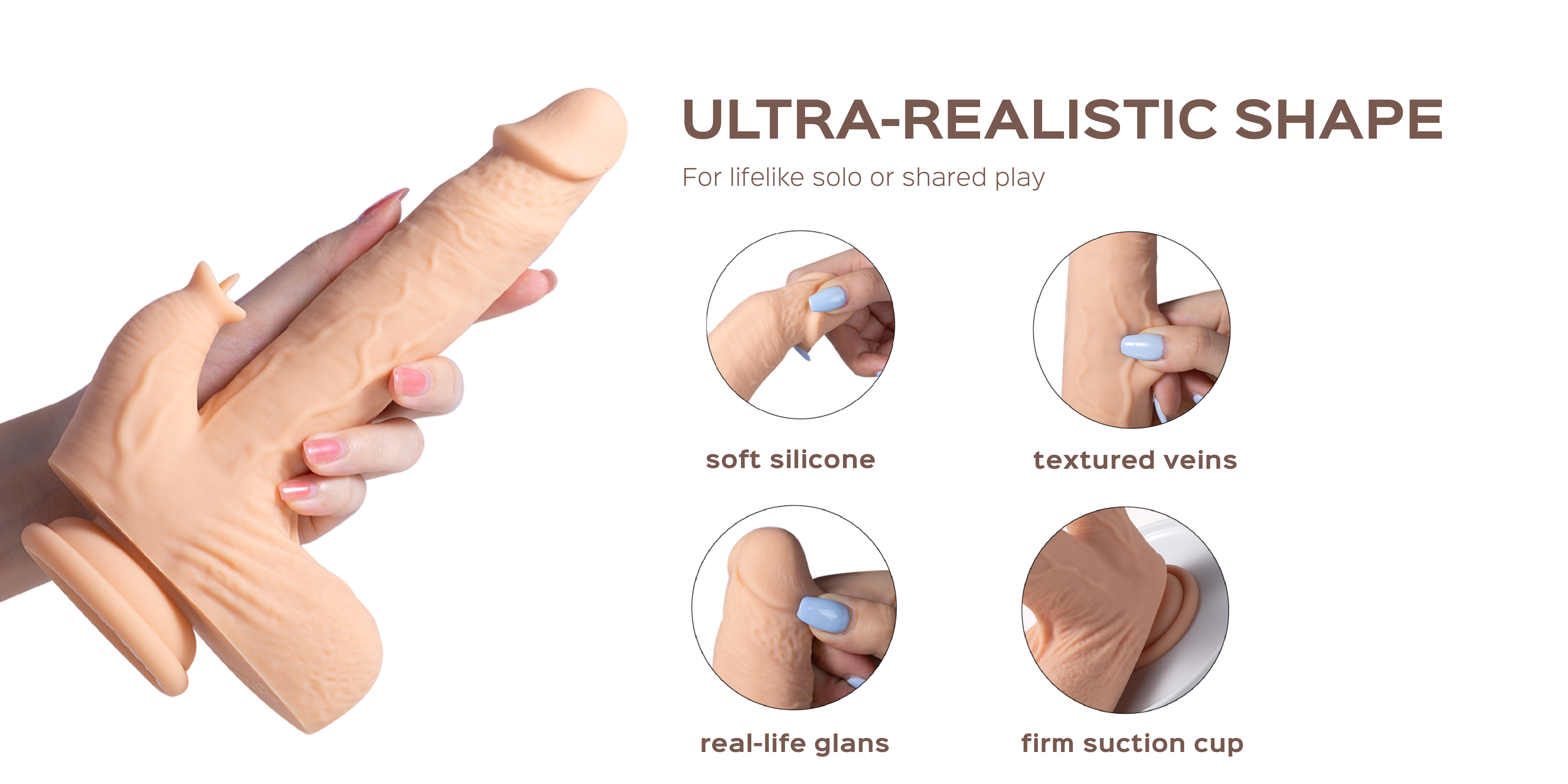 Colter-thrusting dildos