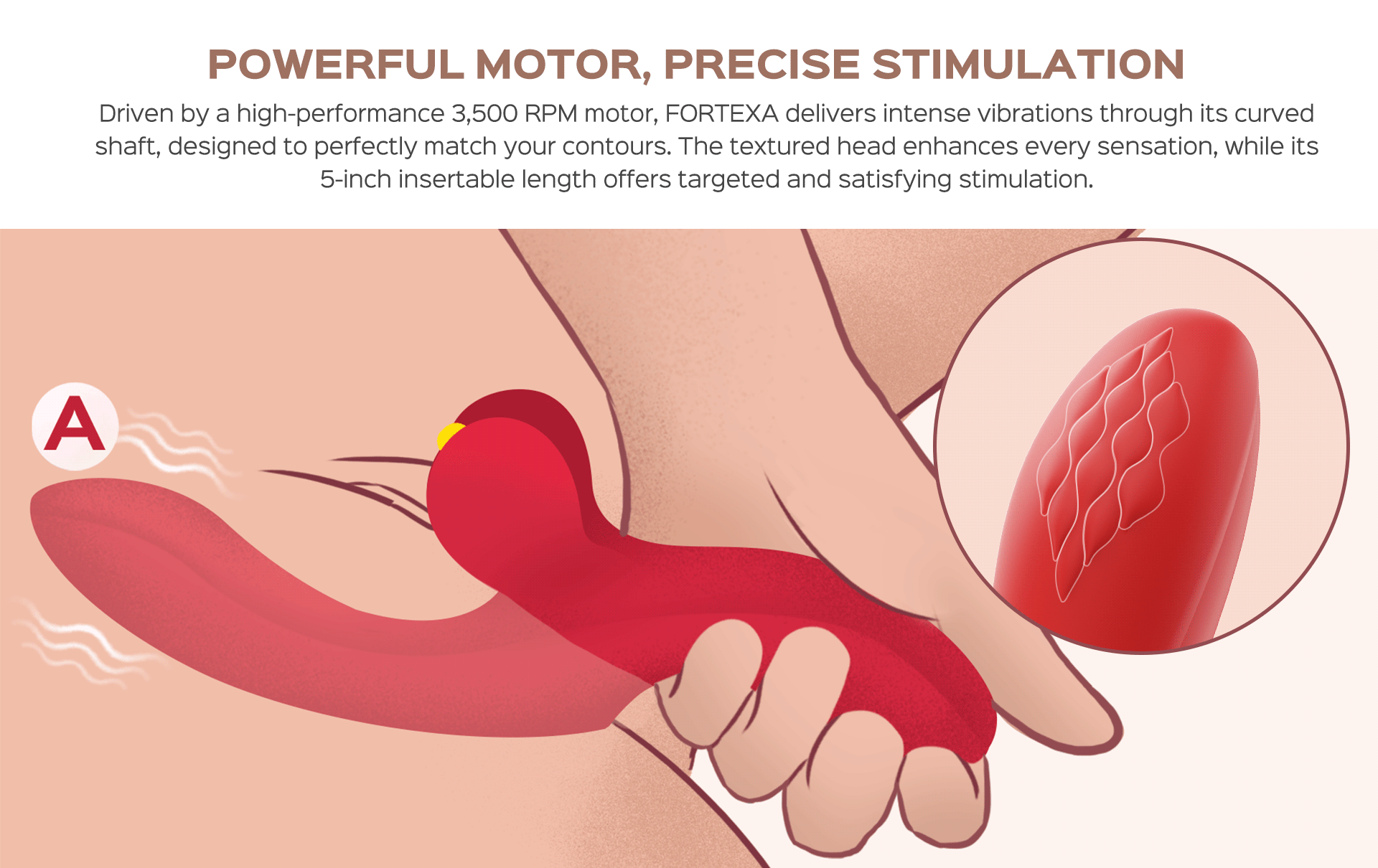 FORTEXA Kinky Finger Flapping Clit & G-Spot Vibrator with App Control-5