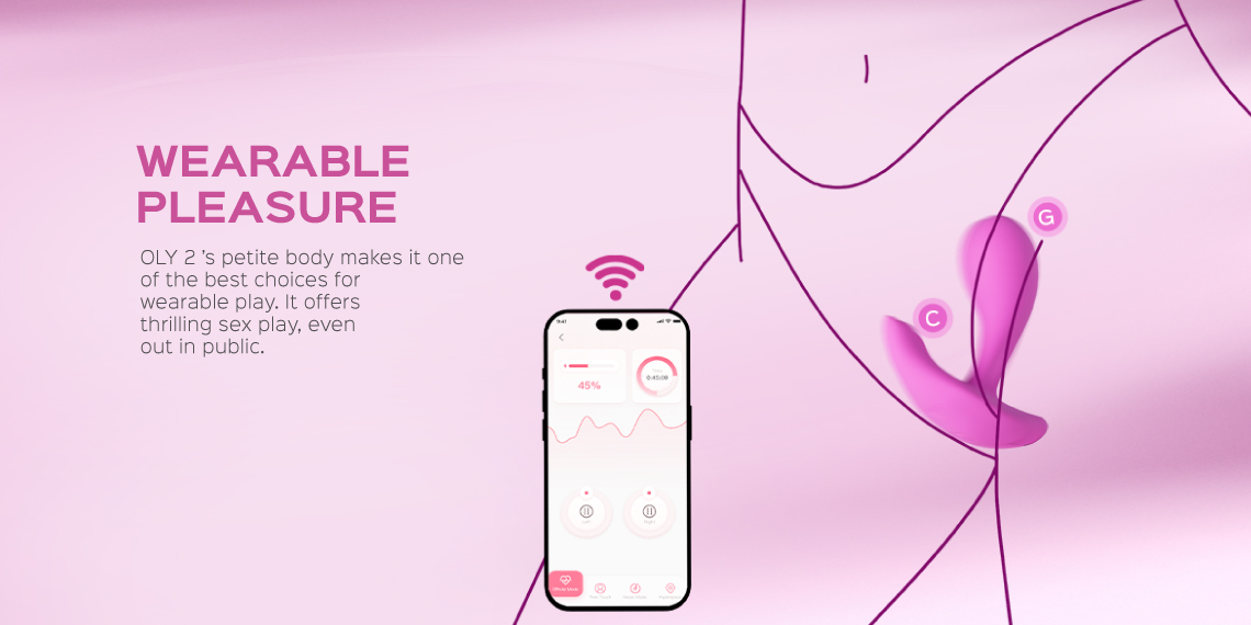 Oly 2-APP-enabled Vibrator