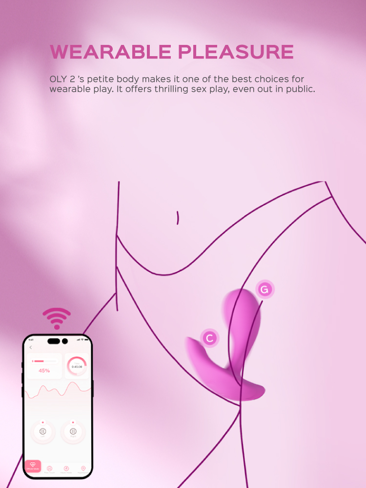 Oly 2-APP-enabled Vibrator