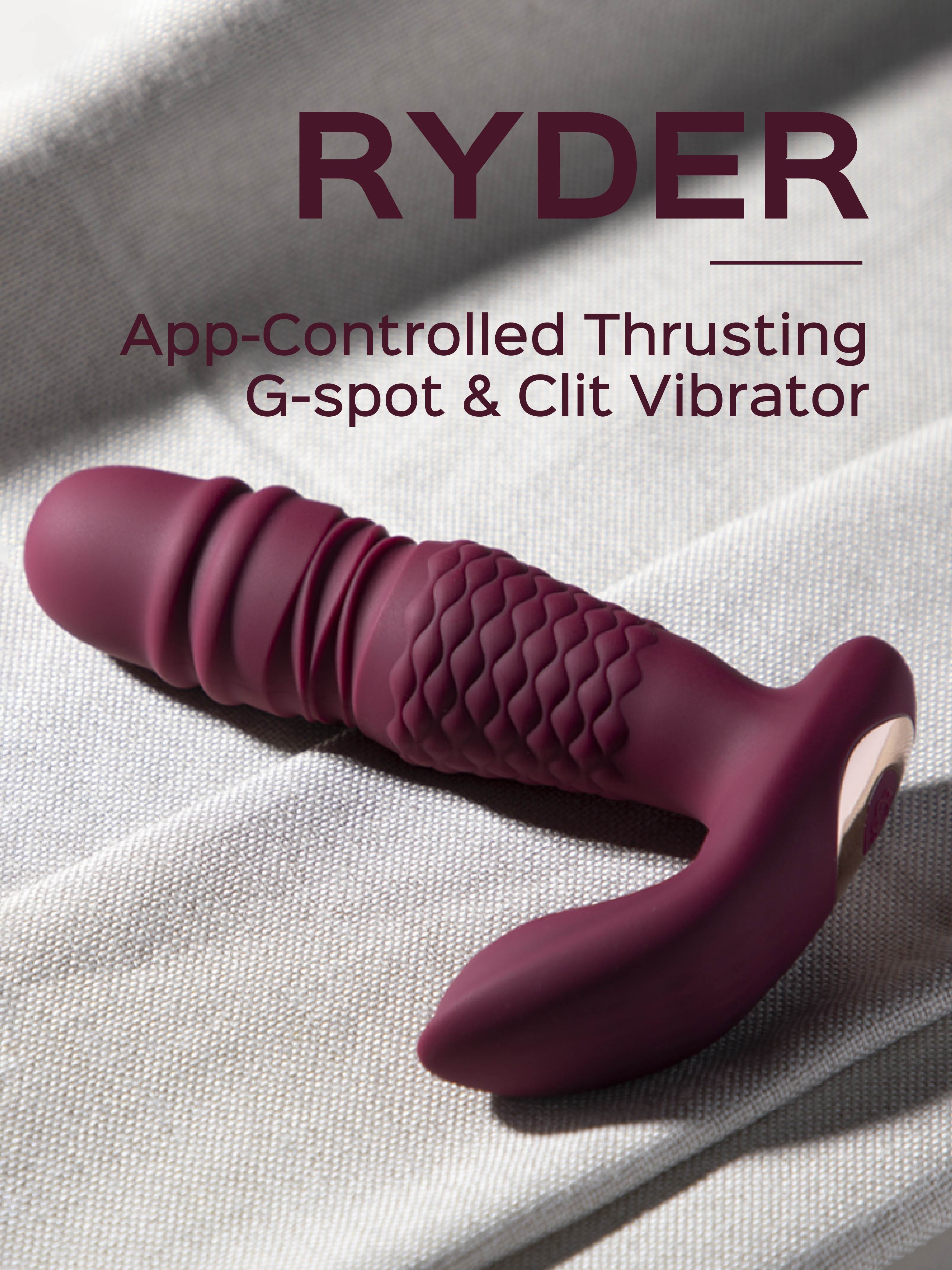 Ryder- thrusting g spot vibrator