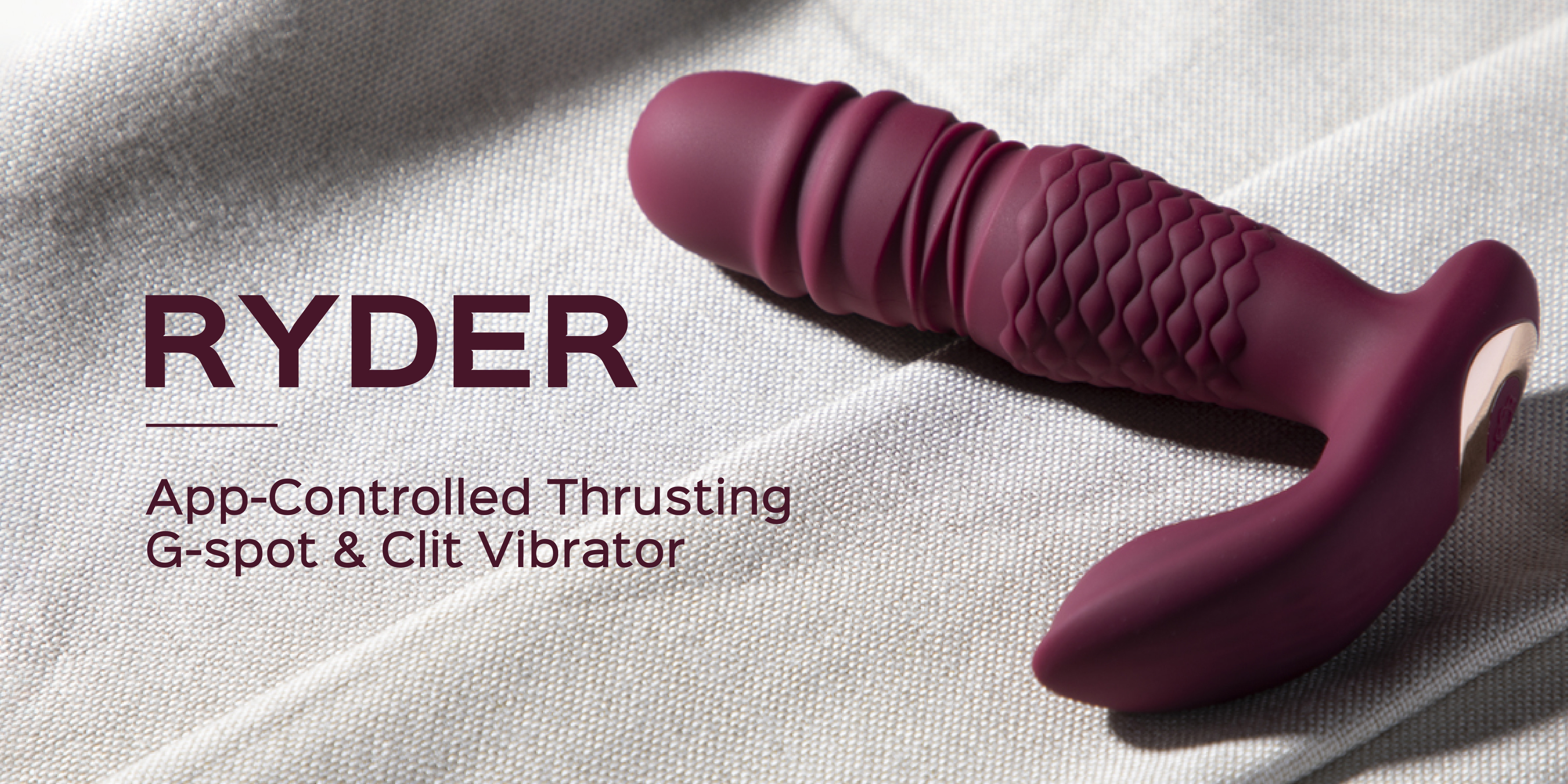 Ryder- thrusting g spot vibrator