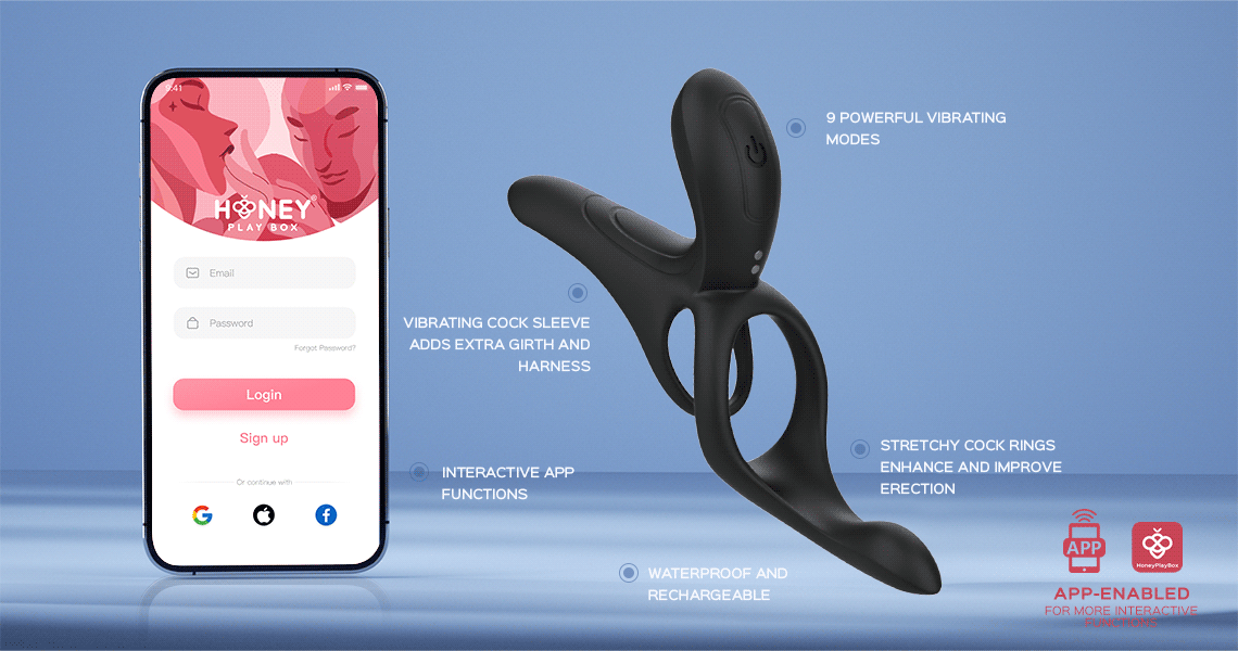 PLEASURE PIVOT App-Controlled Couples Vibrator-1