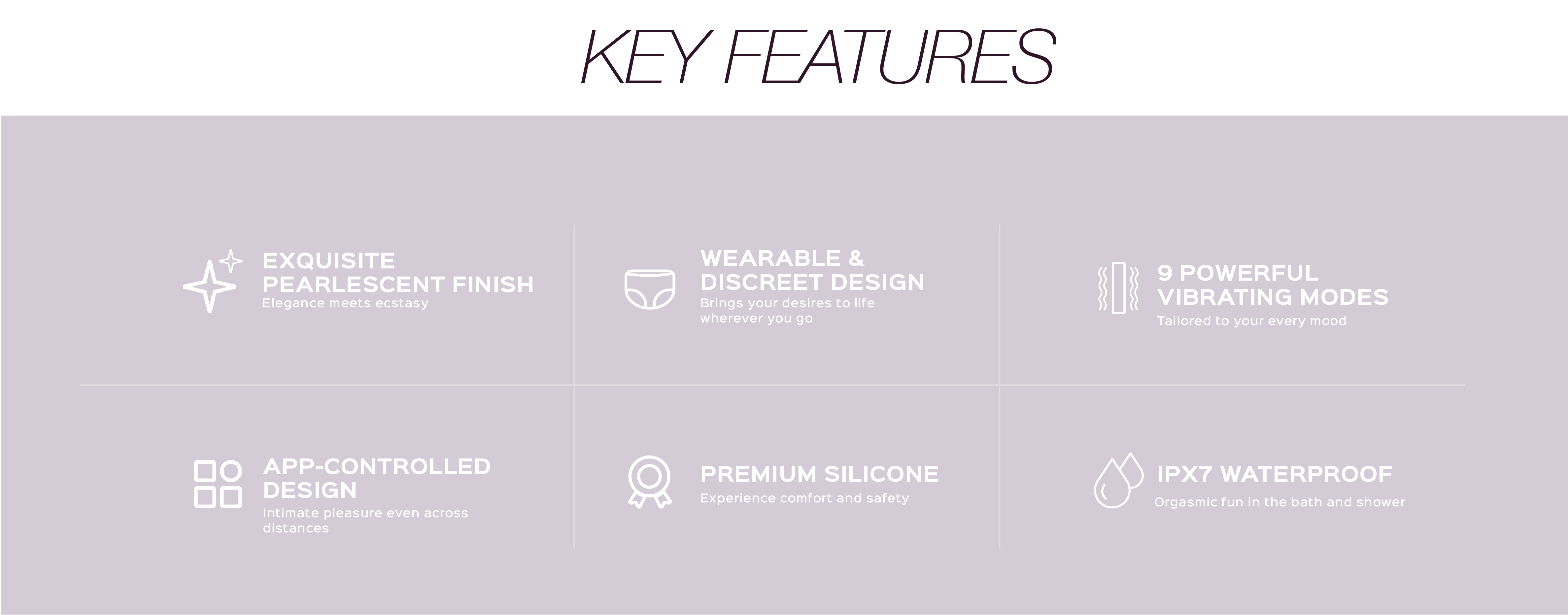 Pearl-app controlled sex toys