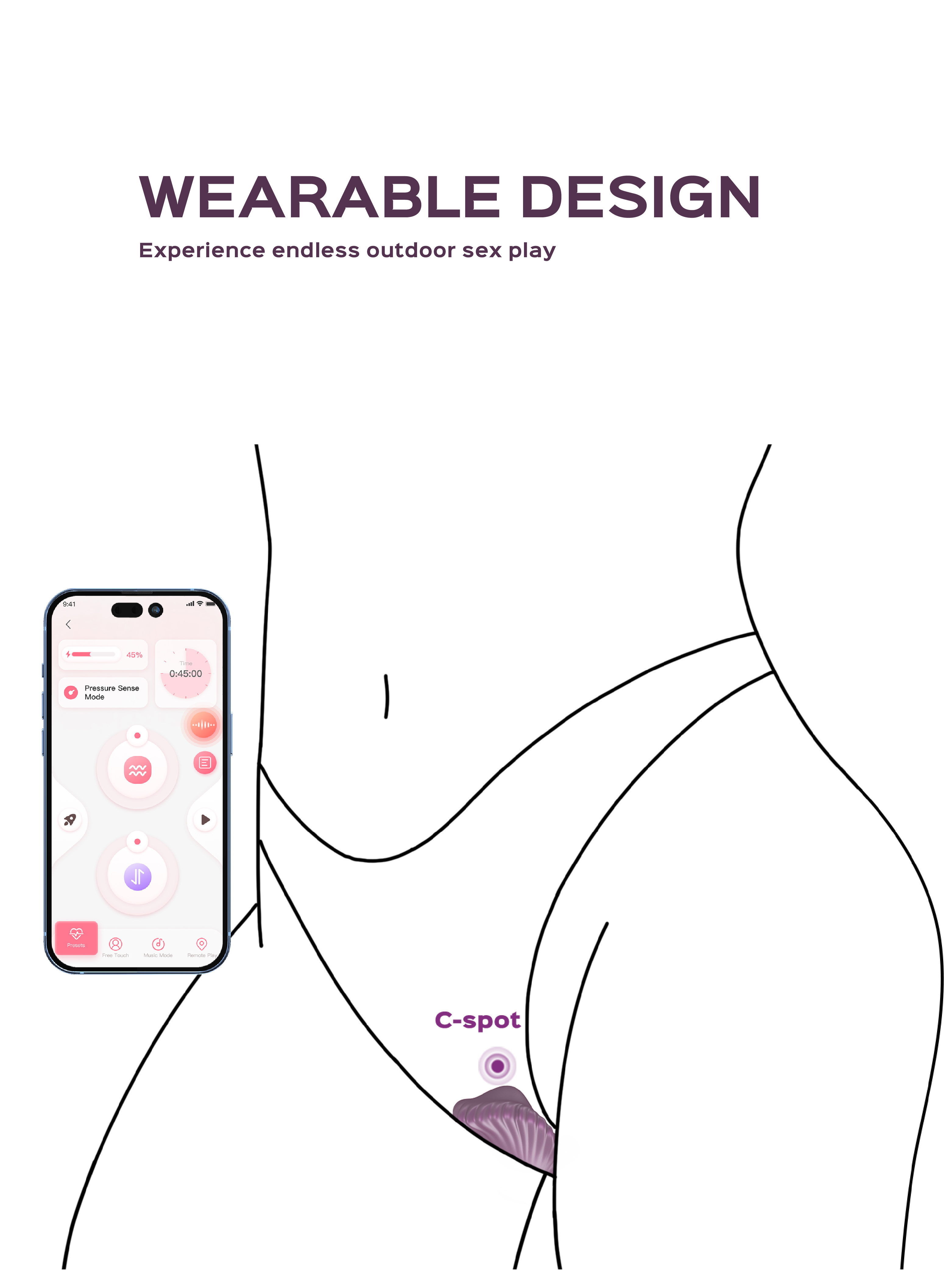 Pearl-app controlled vibrators