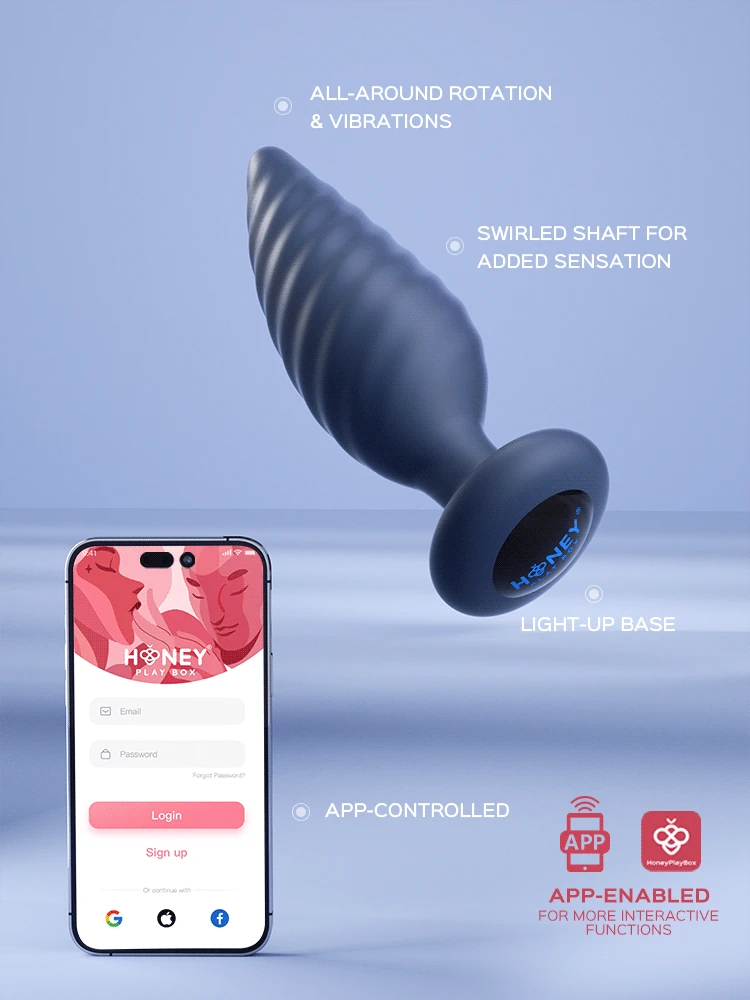 NOAH App-Controlled Rotating Butt Plug