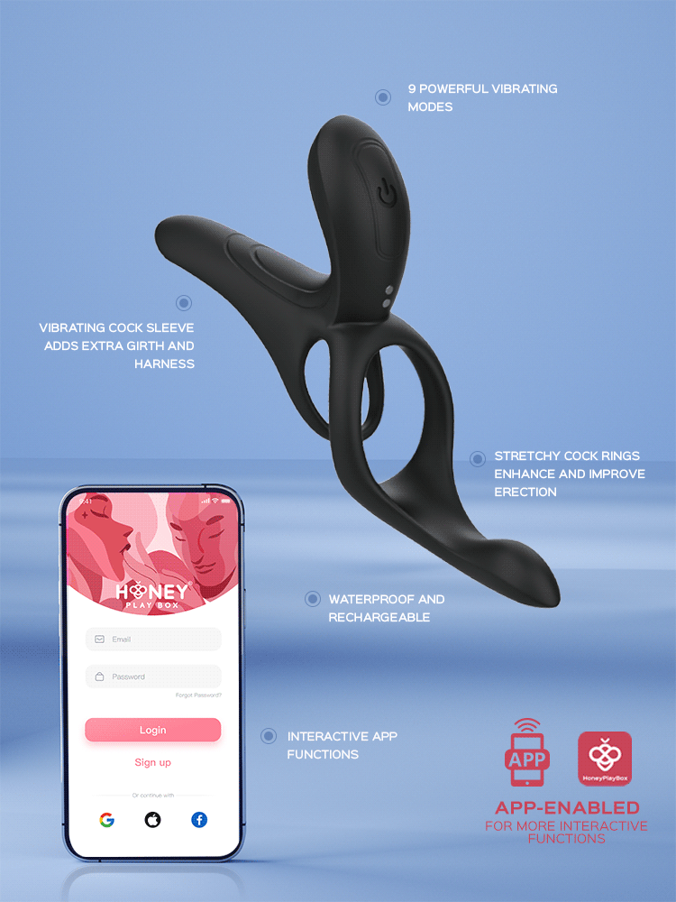 PLEASURE PIVOT App-Controlled Couples Vibrator-1