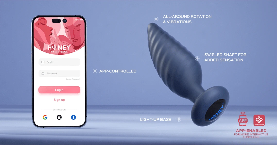 NOAH App-Controlled Rotating Butt Plug